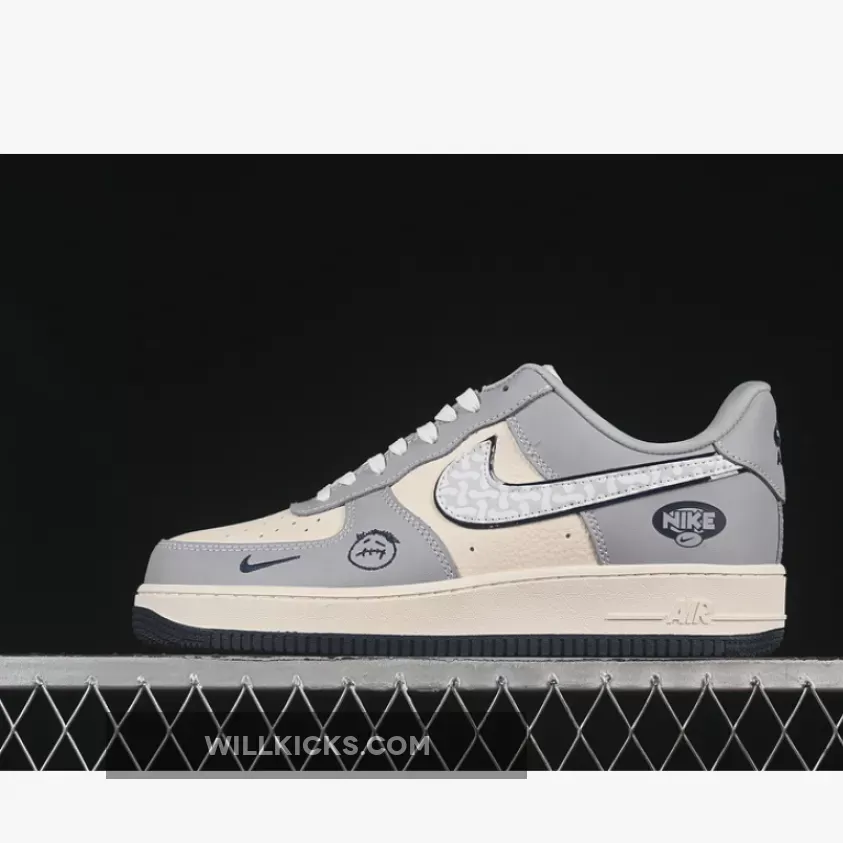 AIR FORCE 1 07 LOW KAWS WHITE/GREY