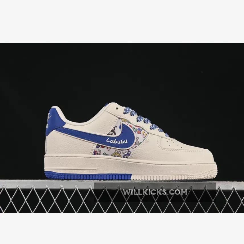 AIR FORCE 1 07 LOW LABUBU BEIGE/BLUE