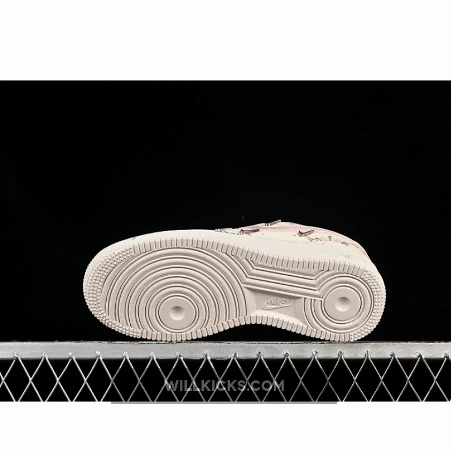 AIR FORCE 1 07 LOW LIGHT PINK FLOWERS BEIGE/PINK AIR FORCE 1 07 LOW LIGHT PINK FLOWERS BEIGE/PINK