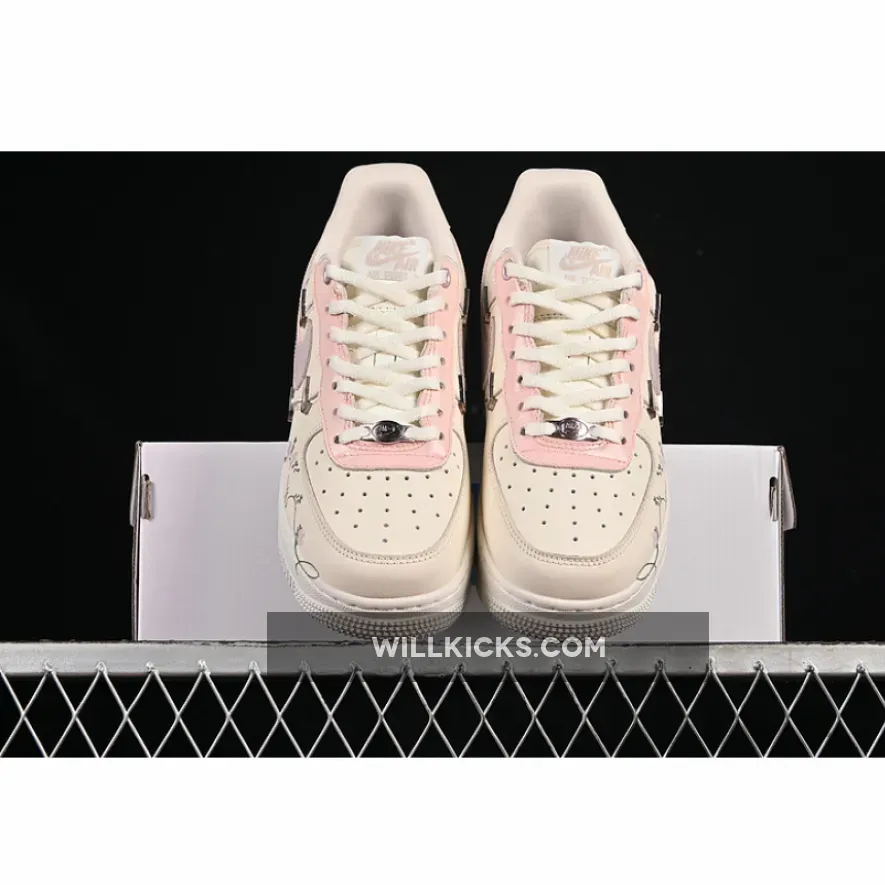 AIR FORCE 1 07 LOW LIGHT PINK FLOWERS BEIGE/PINK AIR FORCE 1 07 LOW LIGHT PINK FLOWERS BEIGE/PINK