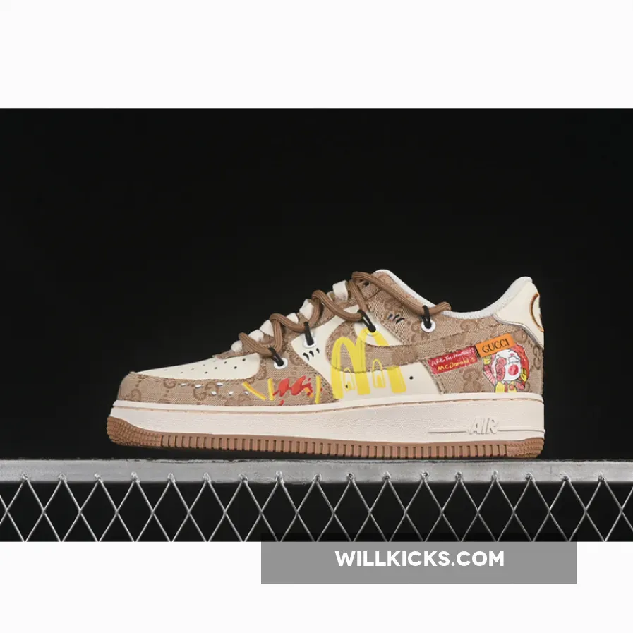 AIR FORCE 1 07 LOW MCDONALD S WHITE/YELLOW/BROWN