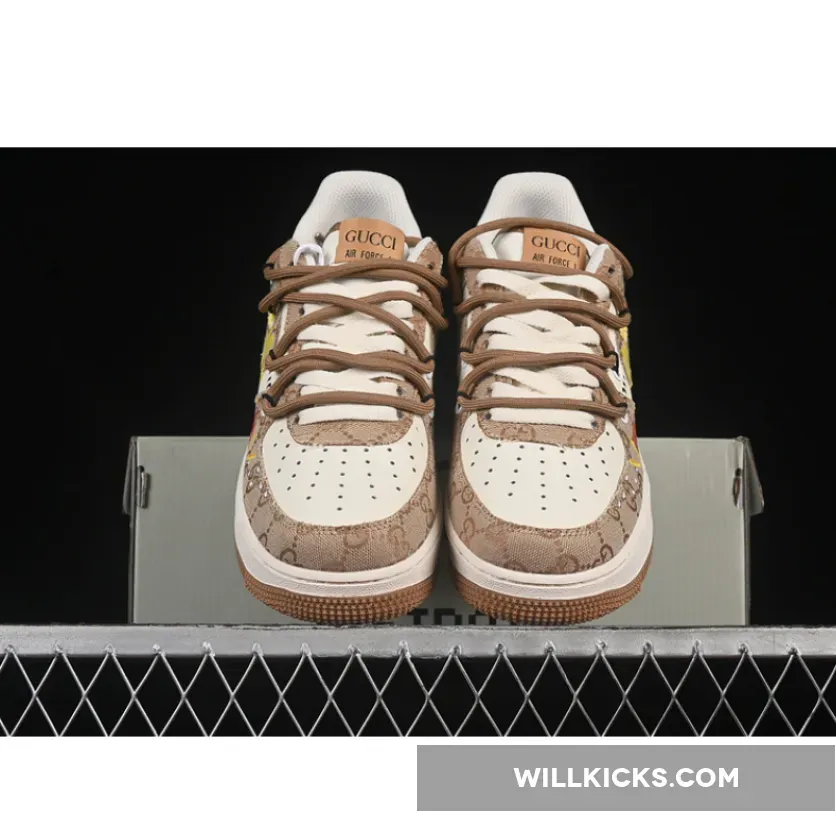 AIR FORCE 1 07 LOW MCDONALD S WHITE/YELLOW/BROWN AIR FORCE 1 07 LOW MCDONALD S WHITE/YELLOW/BROWN