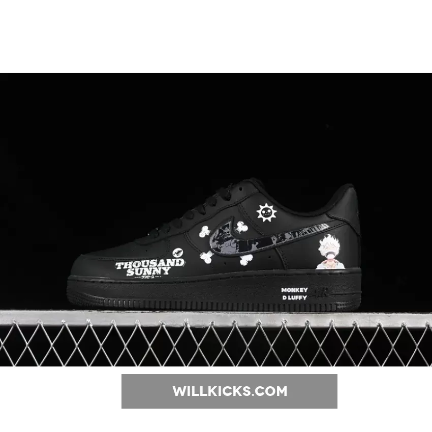 AIR FORCE 1 07 LOW NICA BLACK/WHITE