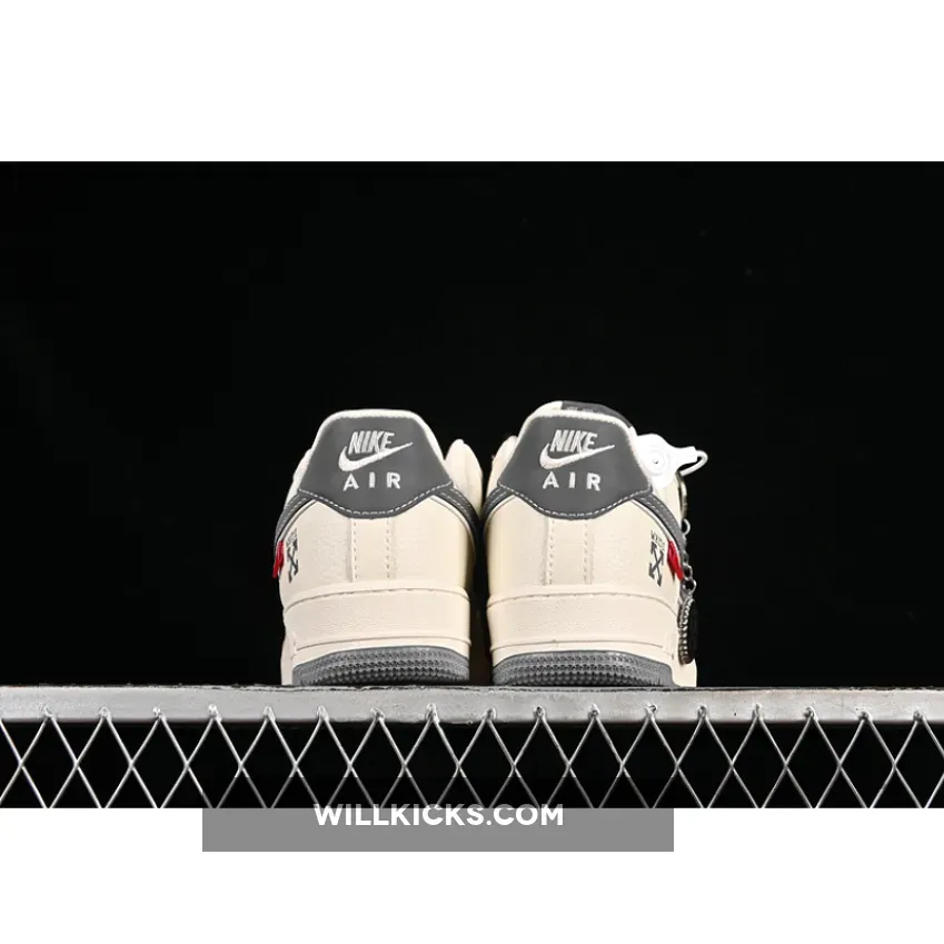 AIR FORCE 1 07 LOW OFF-WHITE WHITE/GREY AIR FORCE 1 07 LOW OFF-WHITE WHITE/GREY