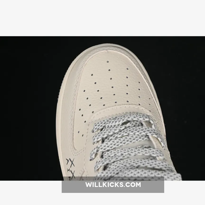 AIR FORCE 1 07 LOW OFF-WHITE WHITE/GREY AIR FORCE 1 07 LOW OFF-WHITE WHITE/GREY