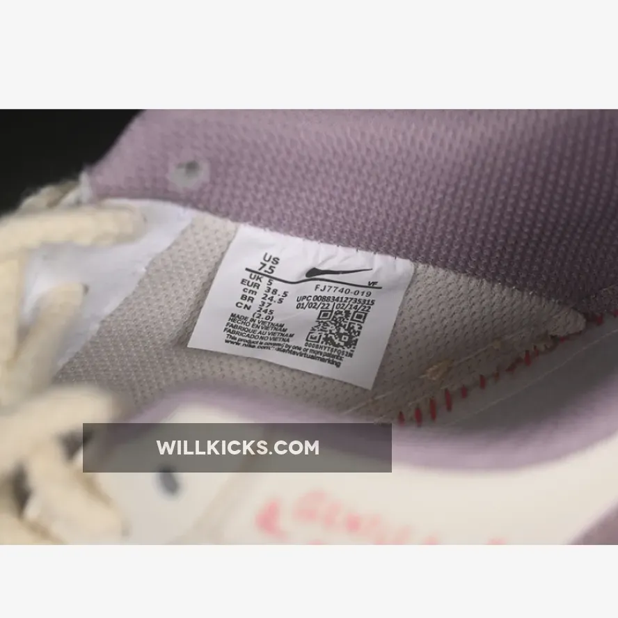AIR FORCE 1 07 LOW PURPLE RABBIT BABY BEIGE/PURPLE AIR FORCE 1 07 LOW PURPLE RABBIT BABY BEIGE/PURPLE
