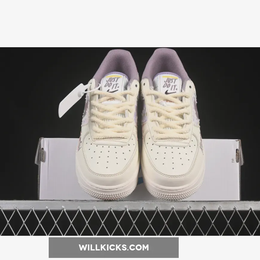 AIR FORCE 1 07 LOW PURPLE RABBIT BABY BEIGE/PURPLE AIR FORCE 1 07 LOW PURPLE RABBIT BABY BEIGE/PURPLE