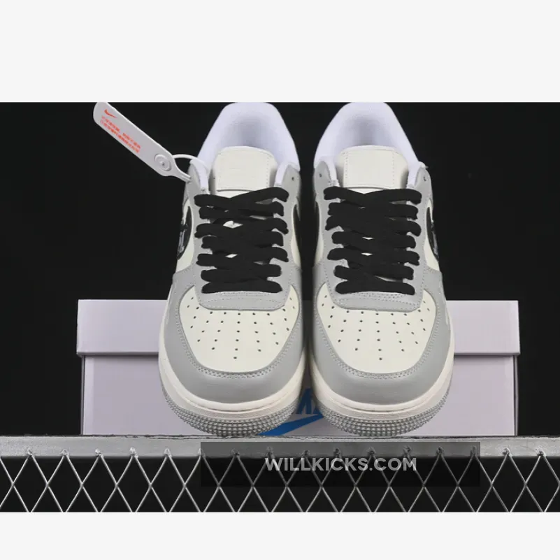 AIR FORCE 1 07 LOW QUIT SMOKING WHITE/GREY/BLACK AIR FORCE 1 07 LOW QUIT SMOKING WHITE/GREY/BLACK
