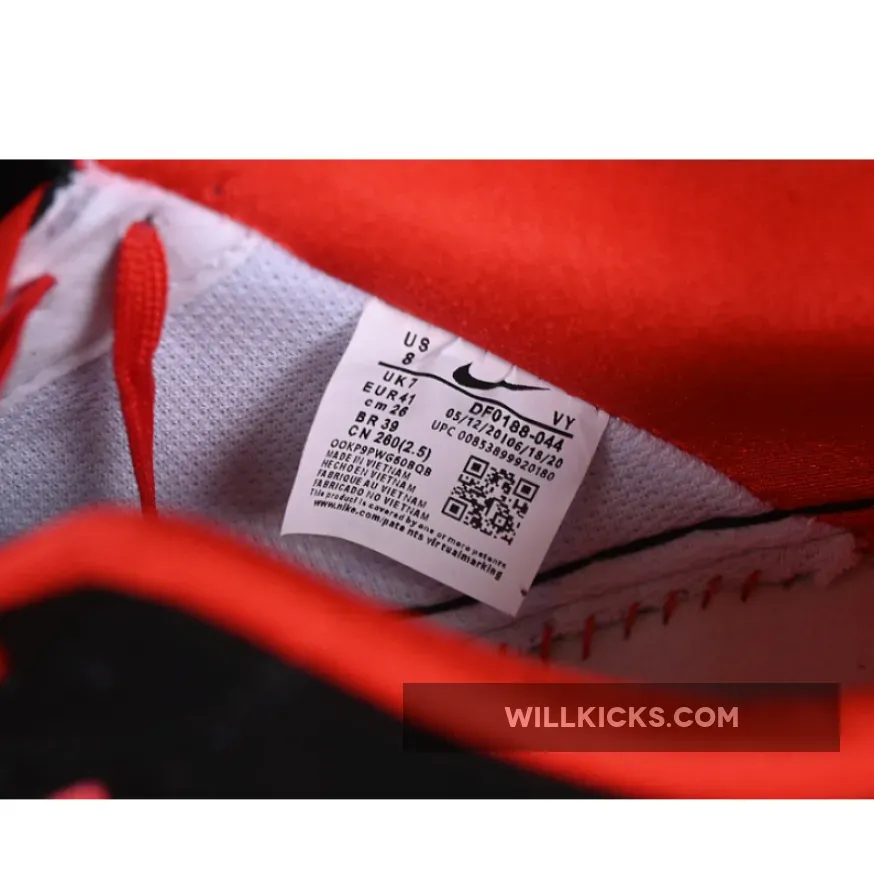 AIR FORCE 1 07 LOW RED/BLACK AIR FORCE 1 07 LOW RED/BLACK