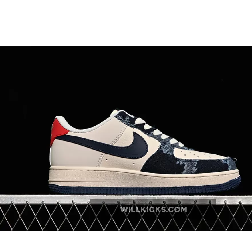 AIR FORCE 1 07 LOW RED/WHITE/BLUE