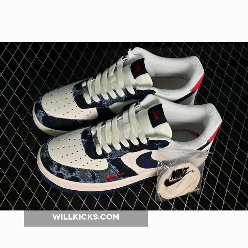 AIR FORCE 1 07 LOW RED/WHITE/BLUE AIR FORCE 1 07 LOW RED/WHITE/BLUE
