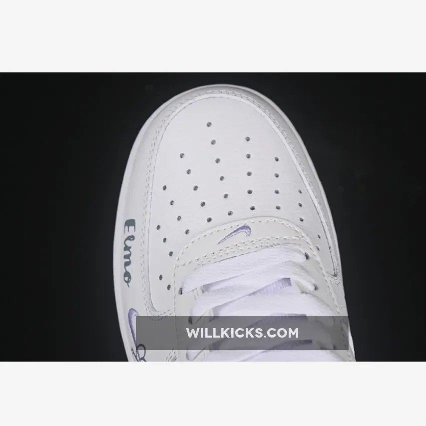 AIR FORCE 1 07 LOW SESAME STREET WHITE/PURPLE AIR FORCE 1 07 LOW SESAME STREET WHITE/PURPLE