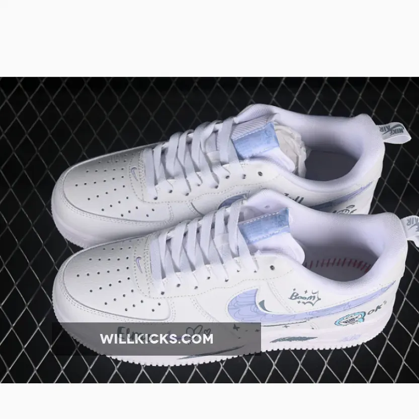 AIR FORCE 1 07 LOW SESAME STREET WHITE/PURPLE AIR FORCE 1 07 LOW SESAME STREET WHITE/PURPLE