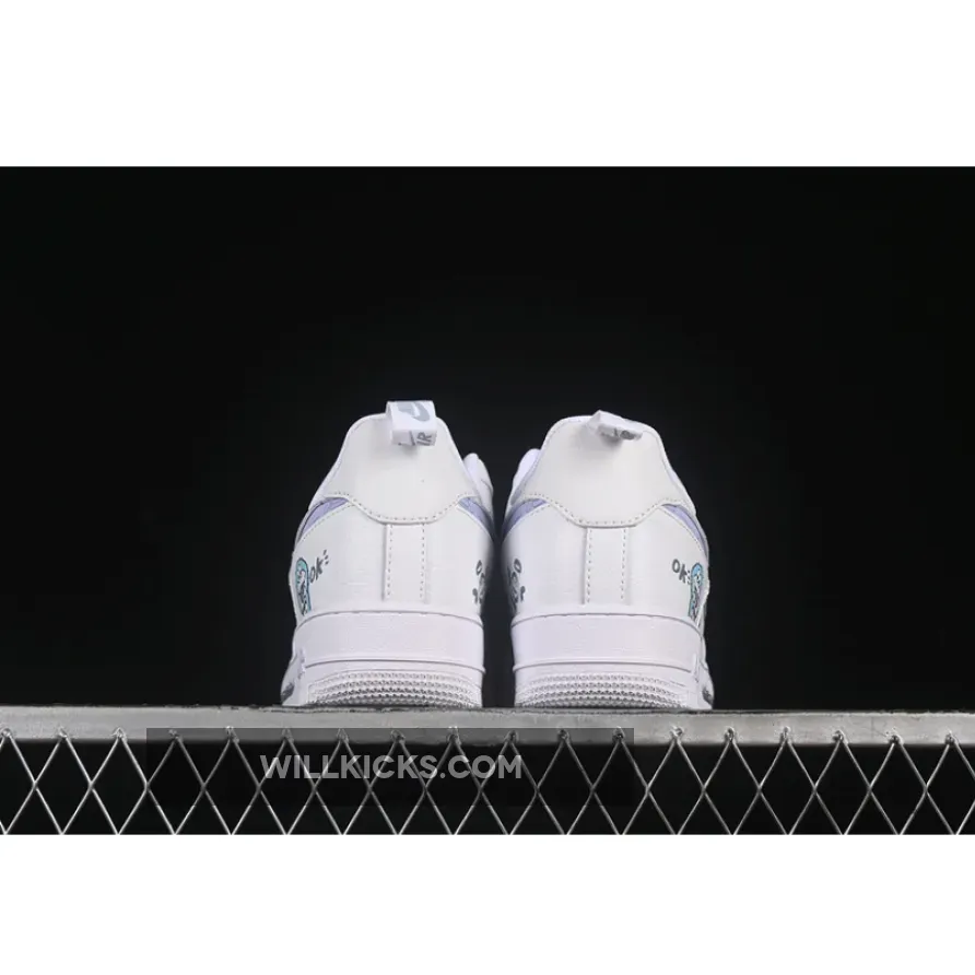 AIR FORCE 1 07 LOW SESAME STREET WHITE/PURPLE AIR FORCE 1 07 LOW SESAME STREET WHITE/PURPLE