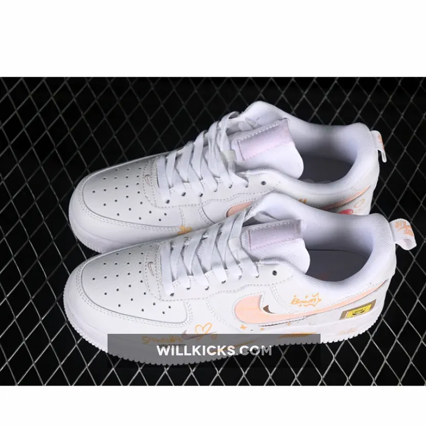 AIR FORCE 1 07 LOW SPONGEBOB SQUAREPANTS WHITE/PINK/YELLOW AIR FORCE 1 07 LOW SPONGEBOB SQUAREPANTS WHITE/PINK/YELLOW