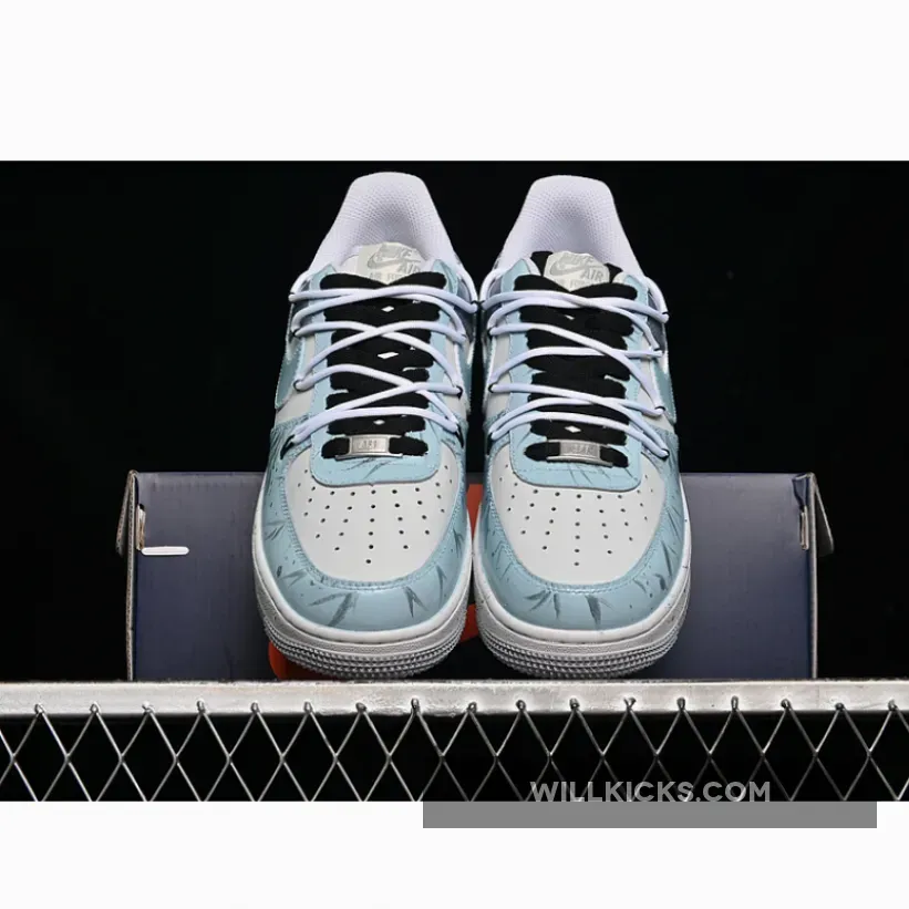 AIR FORCE 1 07 LOW STARRY SKY TRAJECTORY WHITE/GREY/BLUE AIR FORCE 1 07 LOW STARRY SKY TRAJECTORY WHITE/GREY/BLUE