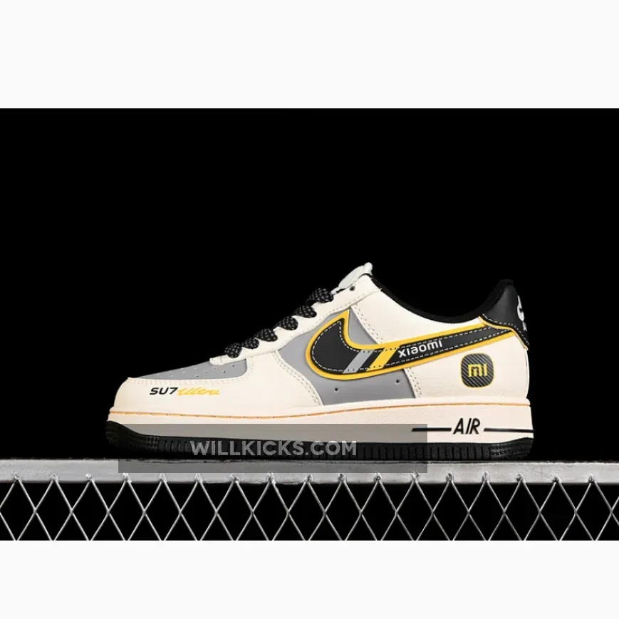 AIR FORCE 1 07 LOW SU7-ULTRA WHITE/BLACK/GREY/YELLOW