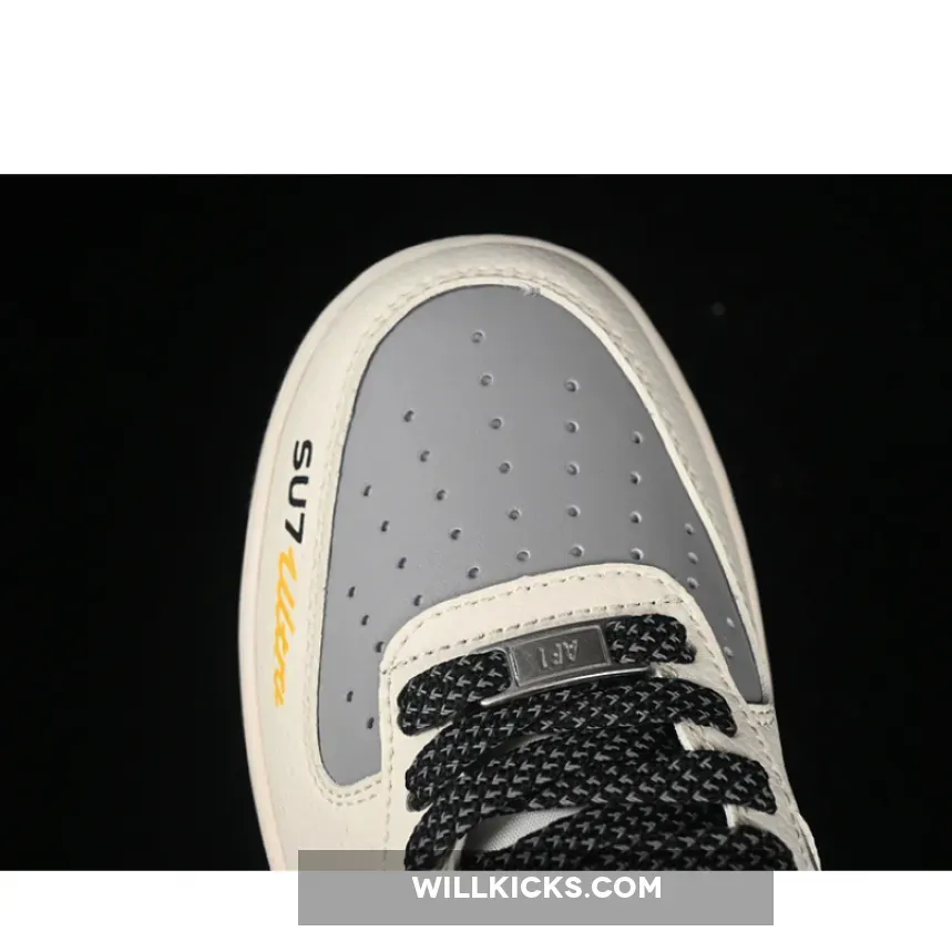 AIR FORCE 1 07 LOW SU7-ULTRA WHITE/BLACK/GREY/YELLOW AIR FORCE 1 07 LOW SU7-ULTRA WHITE/BLACK/GREY/YELLOW
