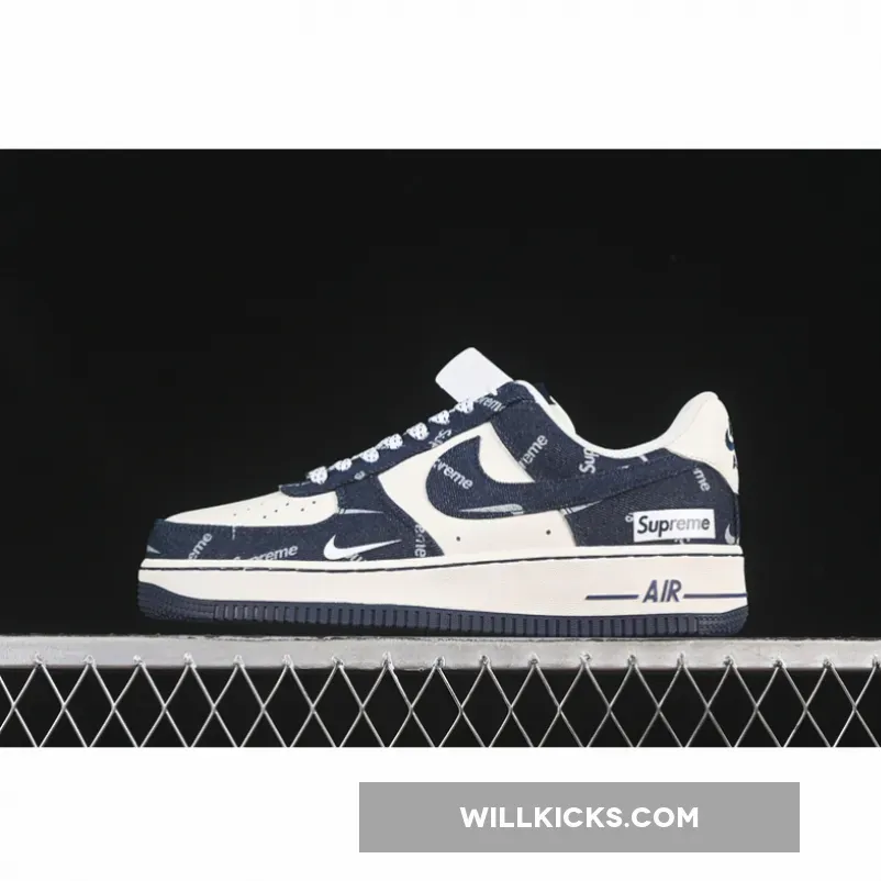 AIR FORCE 1 07 LOW SUP WHITE/BLUE