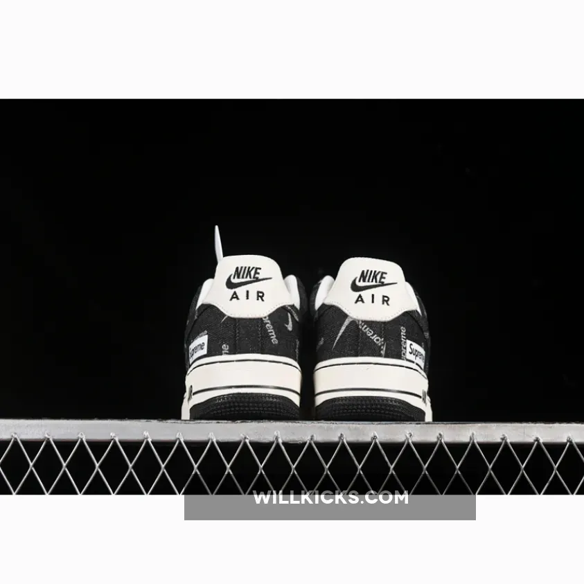 AIR FORCE 1 07 LOW SUP WHITE/BLACK AIR FORCE 1 07 LOW SUP WHITE/BLACK
