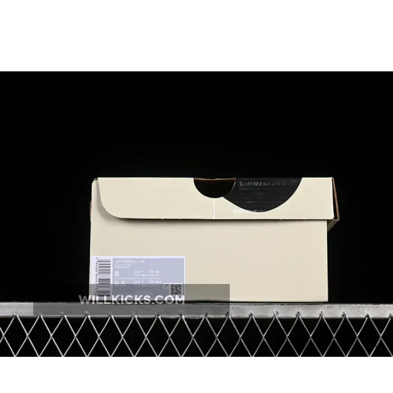 AIR FORCE 1 07 LOW SUP WHITE/BLACK AIR FORCE 1 07 LOW SUP WHITE/BLACK