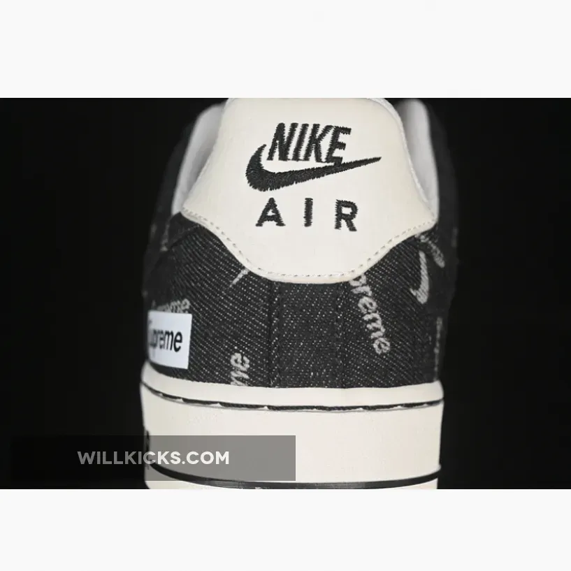 AIR FORCE 1 07 LOW SUP WHITE/BLACK AIR FORCE 1 07 LOW SUP WHITE/BLACK