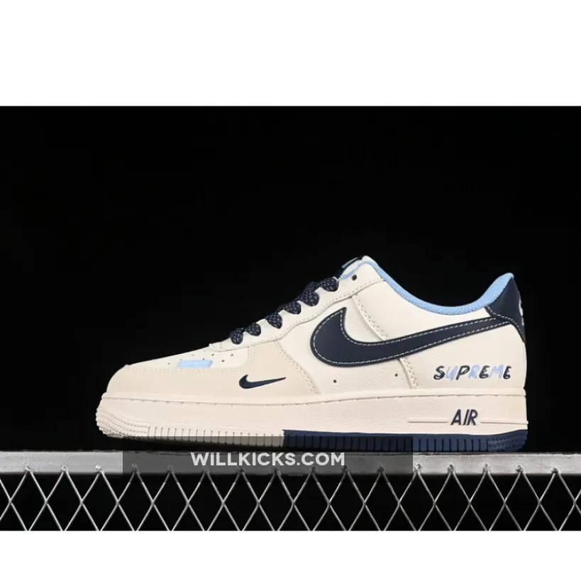 AIR FORCE 1 07 LOW SUPREME WHITE/BLUE