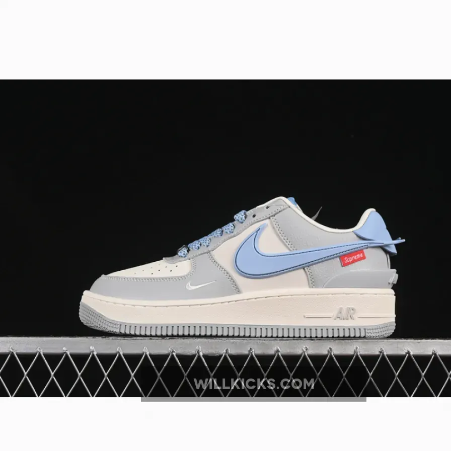 AIR FORCE 1 07 LOW SUPREME WHITE/BLUE/GREY