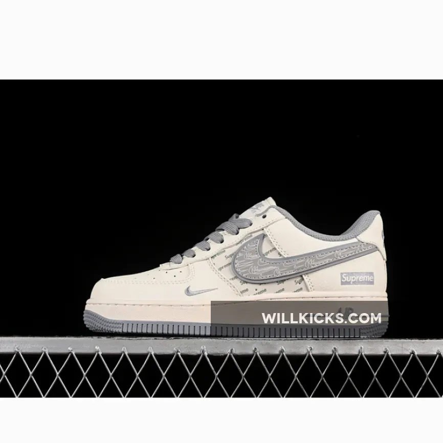AIR FORCE 1 07 LOW SUPREME WHITE/GREY