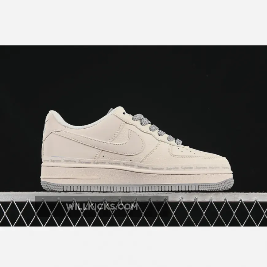 AIR FORCE 1 07 LOW SUPREME BEIGE/GREY