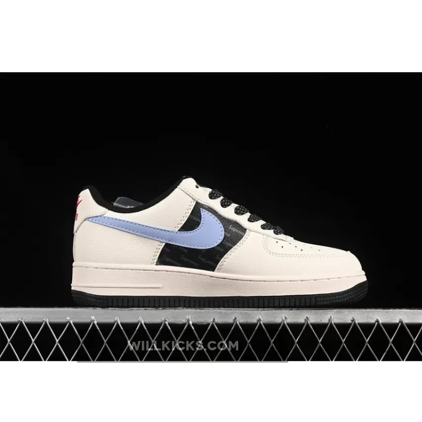 AIR FORCE 1 07 LOW SUPREME OFF WHITE/BLUE/GREY