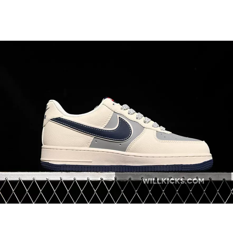 AIR FORCE 1 07 LOW SUPREME WHITE/GREY/BLUE