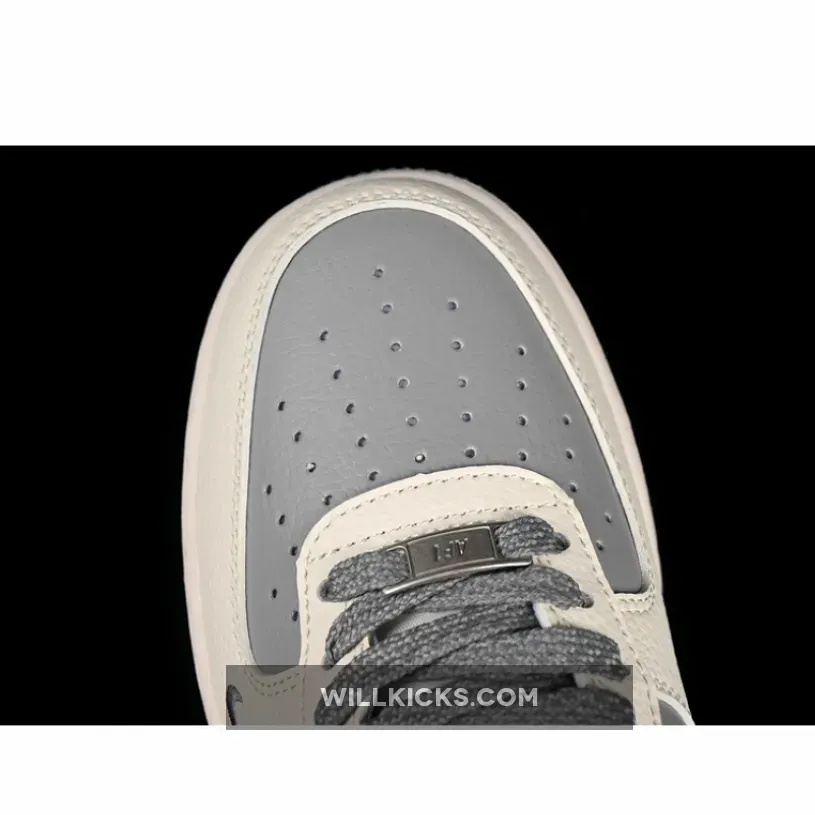AIR FORCE 1 07 LOW SUPREME WHITE/GREY AIR FORCE 1 07 LOW SUPREME WHITE/GREY