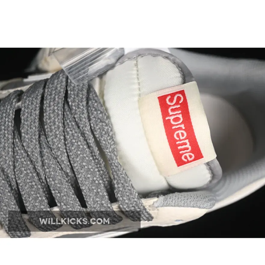 AIR FORCE 1 07 LOW SUPREME WHITE/GREY AIR FORCE 1 07 LOW SUPREME WHITE/GREY