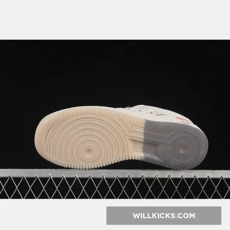 AIR FORCE 1 07 LOW SUPREME WHITE/GREY AIR FORCE 1 07 LOW SUPREME WHITE/GREY