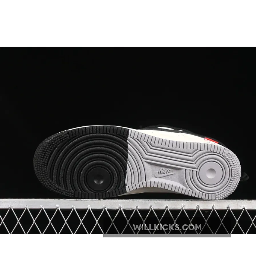 AIR FORCE 1 07 LOW SUPREME WHITE/GREY/BLACK AIR FORCE 1 07 LOW SUPREME WHITE/GREY/BLACK