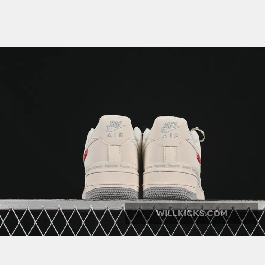 AIR FORCE 1 07 LOW SUPREME BEIGE/GREY AIR FORCE 1 07 LOW SUPREME BEIGE/GREY