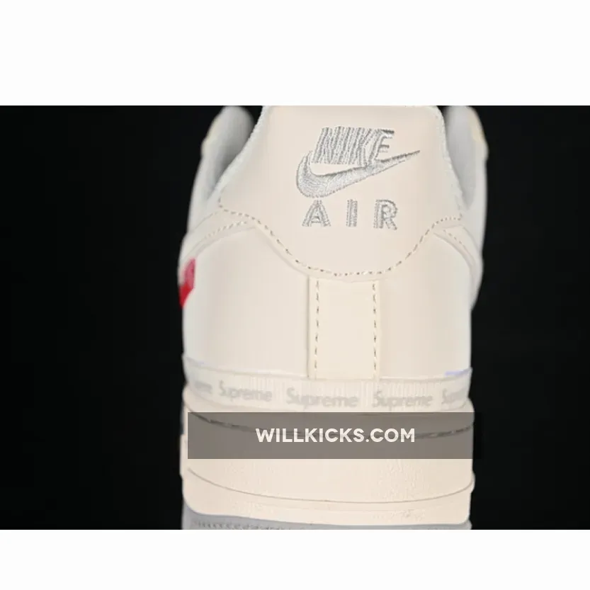 AIR FORCE 1 07 LOW SUPREME BEIGE/GREY AIR FORCE 1 07 LOW SUPREME BEIGE/GREY