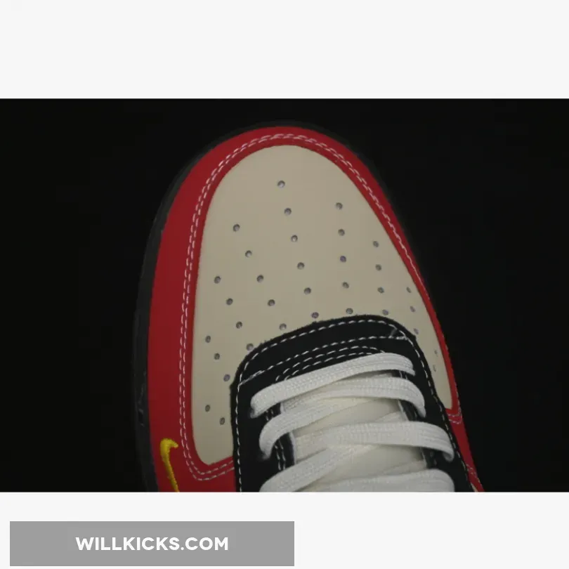 AIR FORCE 1 07 LOW SUPREME RED/YELLOW/PURPLE/BLACK AIR FORCE 1 07 LOW SUPREME RED/YELLOW/PURPLE/BLACK