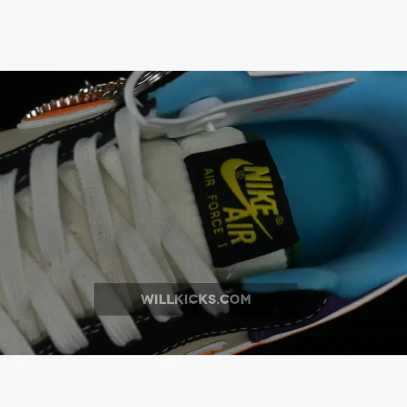 AIR FORCE 1 07 LOW SUPREME RED/YELLOW/PURPLE/BLACK AIR FORCE 1 07 LOW SUPREME RED/YELLOW/PURPLE/BLACK