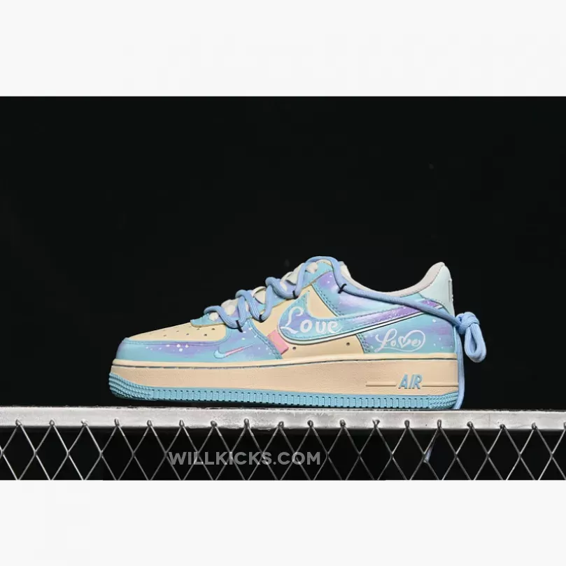 AIR FORCE 1 07 LOW SWEET DREAM OF SEA SALT BLUE/BEIGE AIR FORCE 1 07 LOW SWEET DREAM OF SEA SALT BLUE/BEIGE