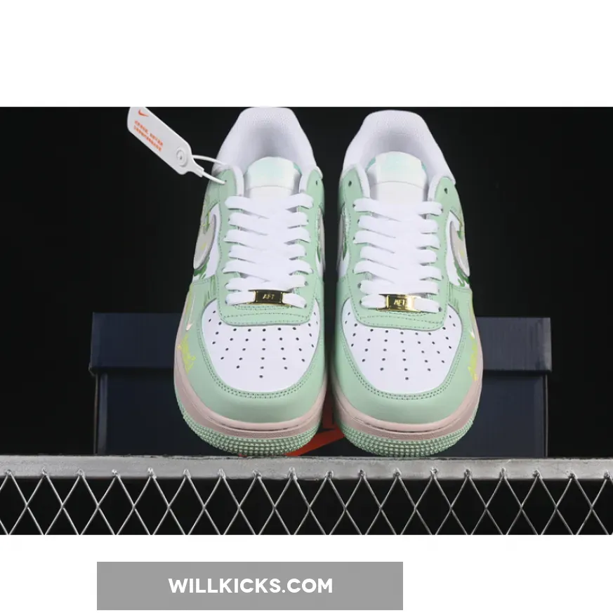 AIR FORCE 1 07 LOW THE WIZARD OF OZ WHITE/GREY/GREEN AIR FORCE 1 07 LOW THE WIZARD OF OZ WHITE/GREY/GREEN