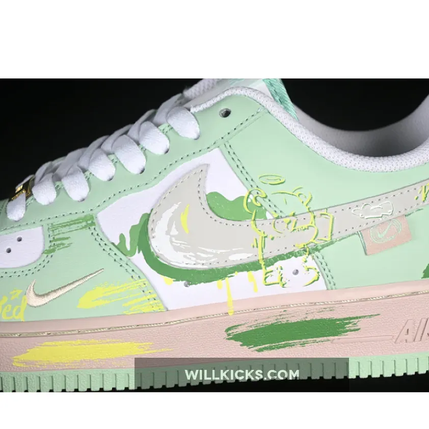 AIR FORCE 1 07 LOW THE WIZARD OF OZ WHITE/GREY/GREEN AIR FORCE 1 07 LOW THE WIZARD OF OZ WHITE/GREY/GREEN