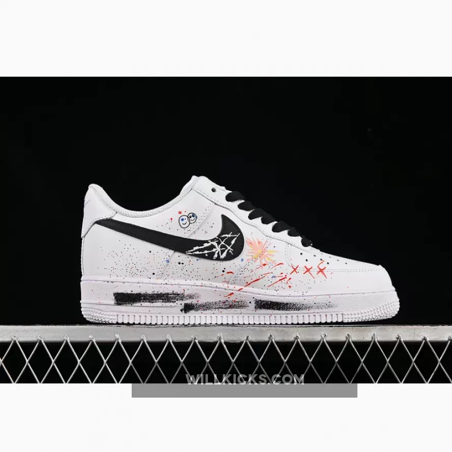 AIR FORCE 1 07 LOW WHITE/BLACK