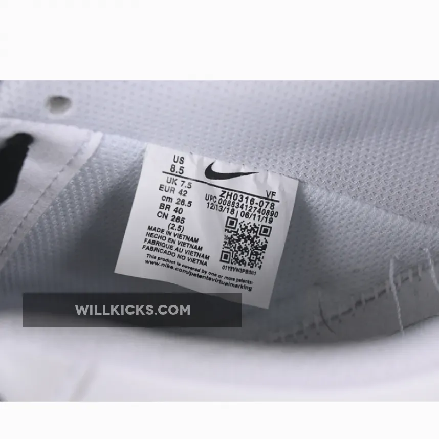 AIR FORCE 1 07 LOW WHITE/BLACK AIR FORCE 1 07 LOW WHITE/BLACK