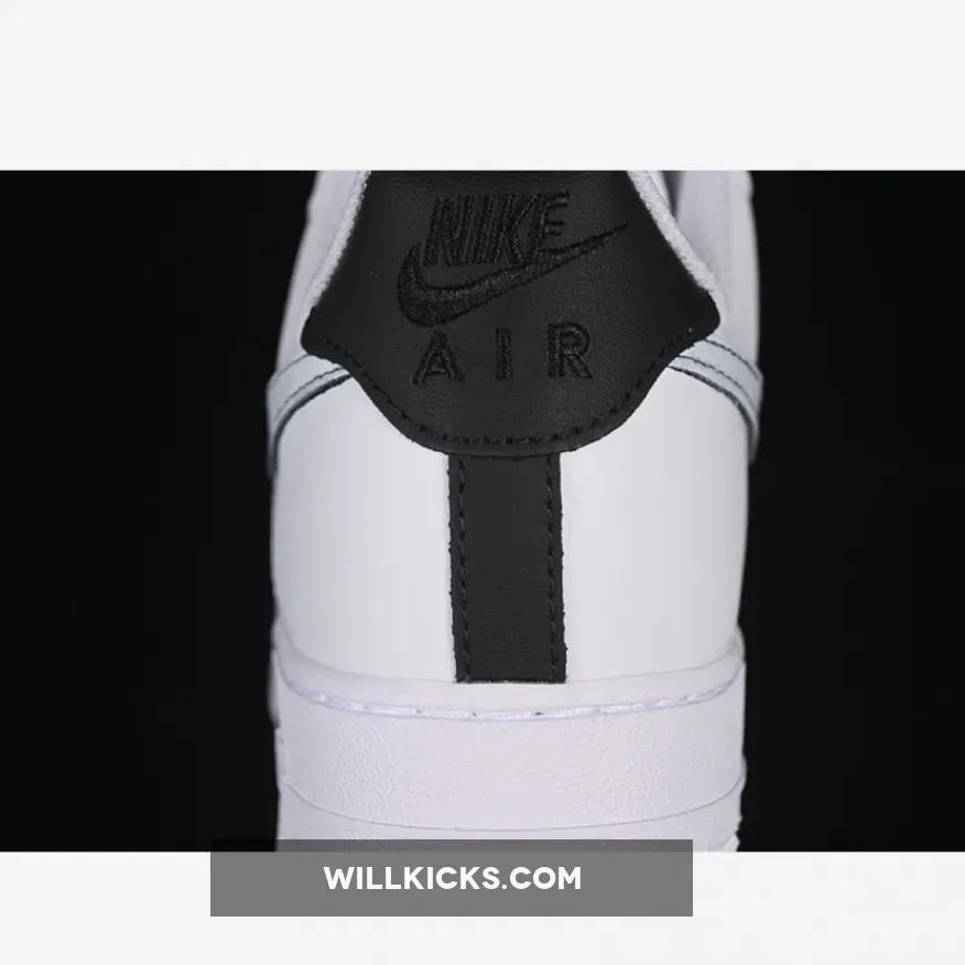 AIR FORCE 1 07 LOW WHITE/BLACK AIR FORCE 1 07 LOW WHITE/BLACK
