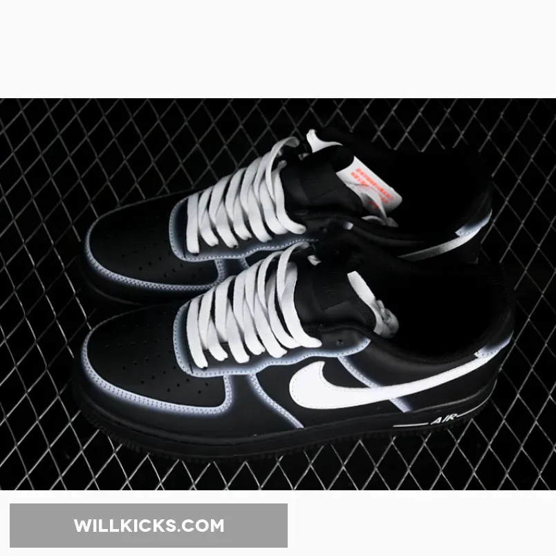 AIR FORCE 1 07 LOW WHITE/BLACK AIR FORCE 1 07 LOW WHITE/BLACK