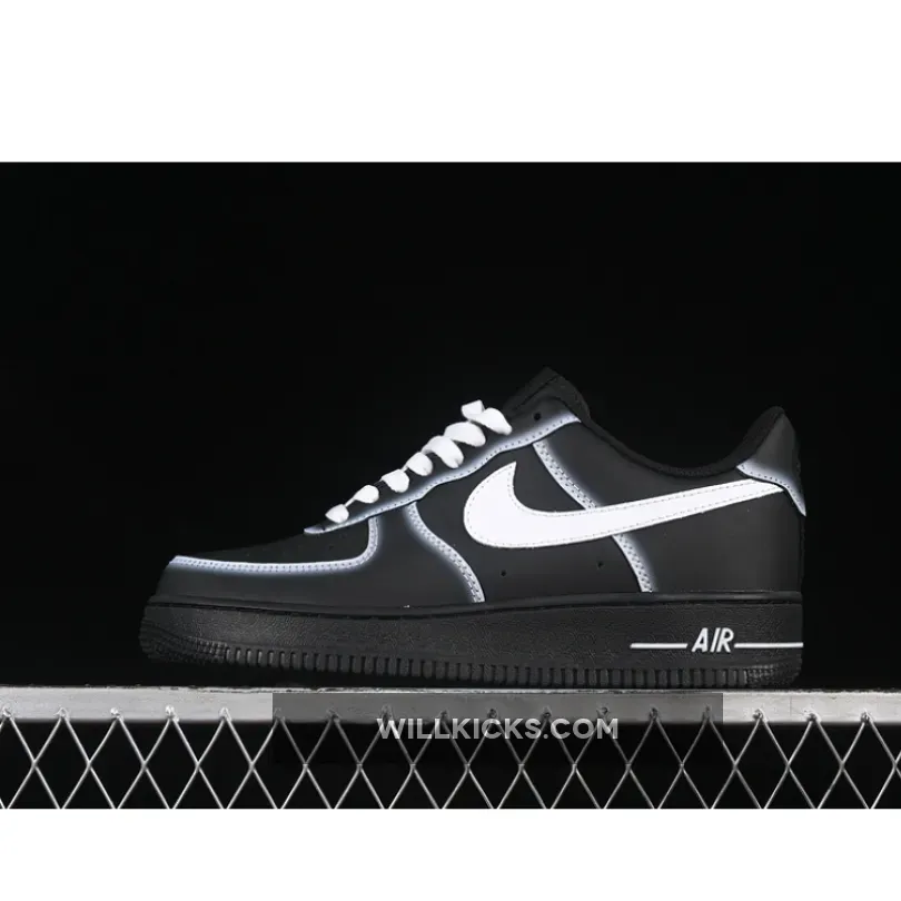 AIR FORCE 1 07 LOW WHITE/BLACK AIR FORCE 1 07 LOW WHITE/BLACK