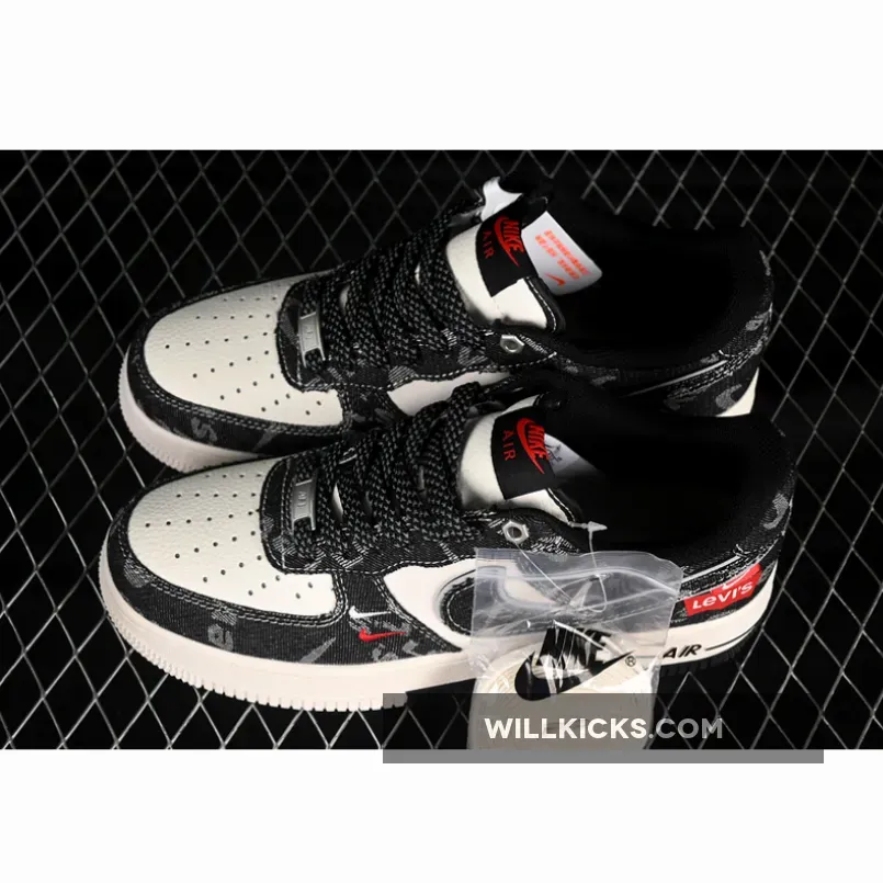 AIR FORCE 1 07 LOW WHITE/BLACK AIR FORCE 1 07 LOW WHITE/BLACK