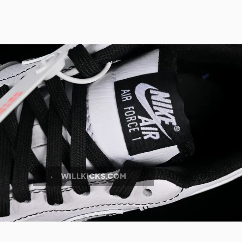 AIR FORCE 1 07 LOW WHITE/BLACK/GOLD AIR FORCE 1 07 LOW WHITE/BLACK/GOLD